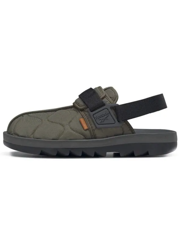 Тапочки beatnik sandal 'hunter green' Reebok — изображение 2 из 4, зеленый