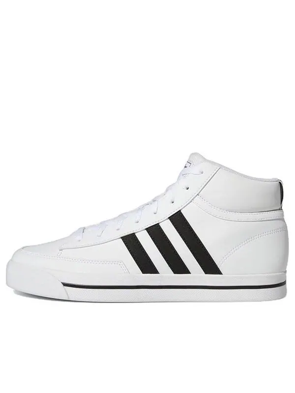 Кроссовки neo retrovulc mid Adidas — изображение 1 из 4, белый/черный