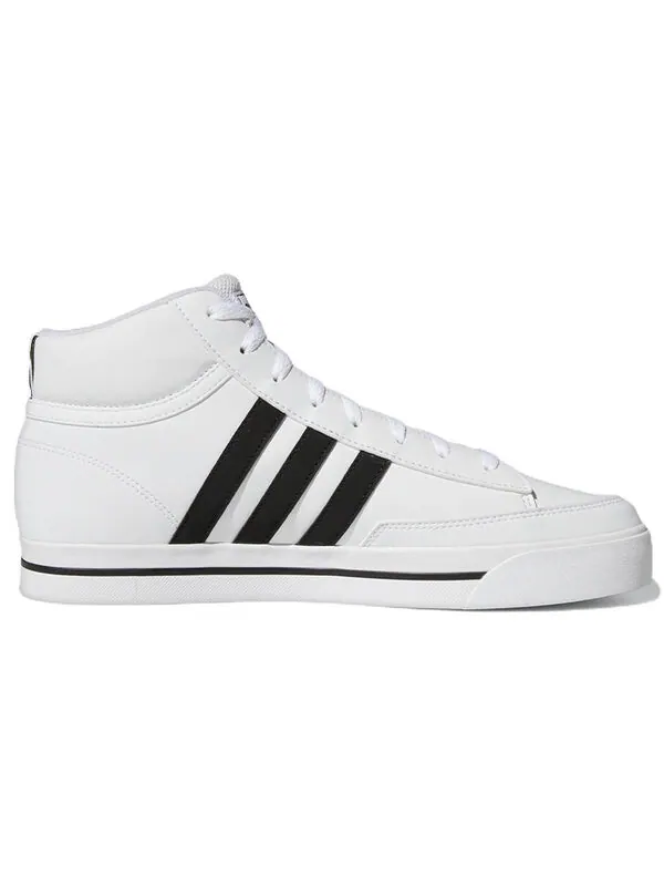 Кроссовки neo retrovulc mid Adidas — изображение 2 из 4, белый/черный