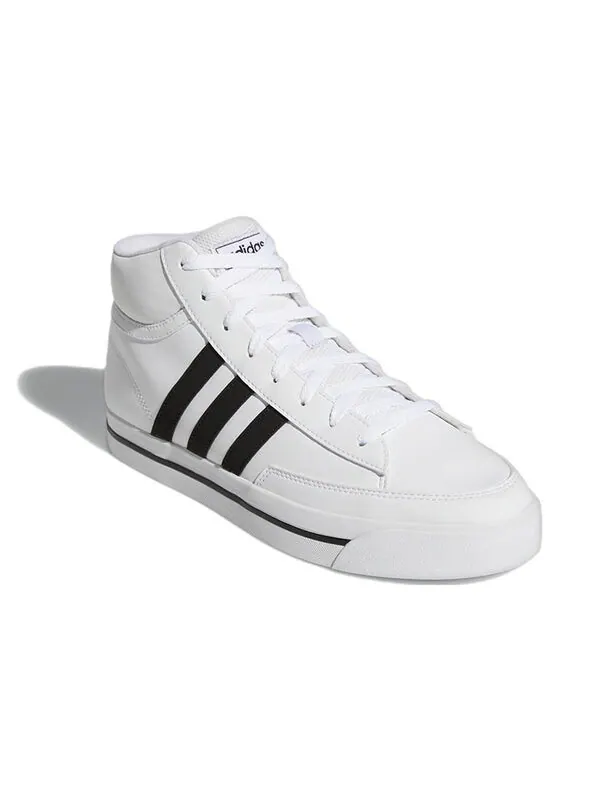 Кроссовки neo retrovulc mid Adidas — изображение 3 из 4, белый/черный