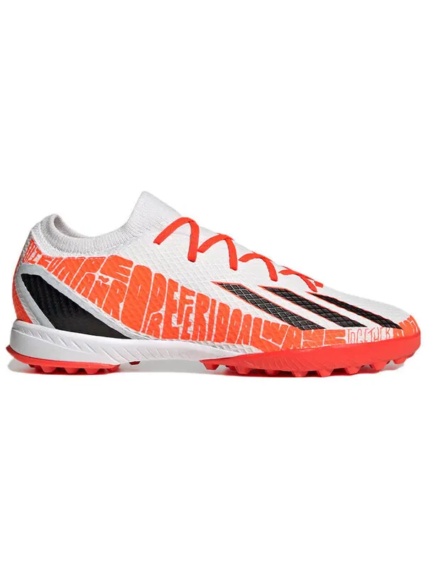 Кроссовки спидпортал месси.3 TF x Adidas — изображение 2 из 4, белый/оранжевый/черный