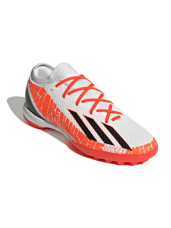 Кроссовки спидпортал месси.3 TF x Adidas — изображение 3 из 4, белый/оранжевый/черный