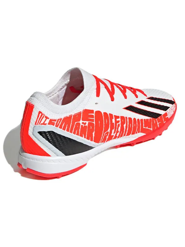 Кроссовки спидпортал месси.3 TF x Adidas — изображение 4 из 4, белый/оранжевый/черный