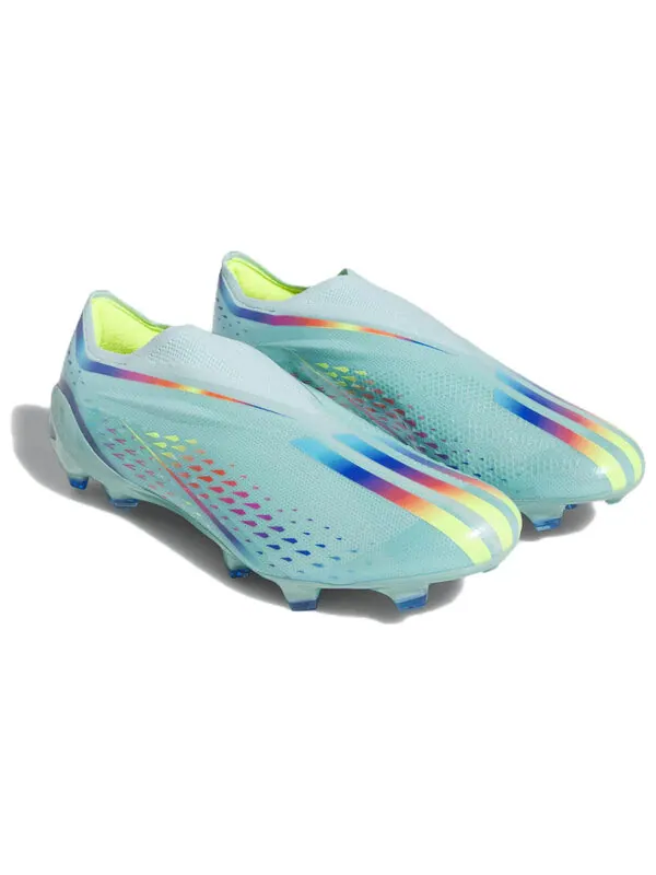 Кроссовки x speedportal+ fg 'al rihla pack clear aqua' Adidas — изображение 3 из 4, синий