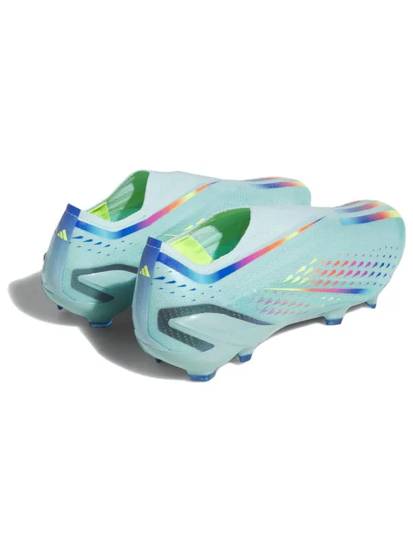 Кроссовки x speedportal+ fg 'al rihla pack clear aqua' Adidas — изображение 4 из 4, синий