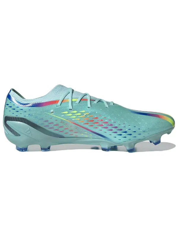 Кроссовки x speedportal.1 ag 'al rihla pack clear aqua' Adidas — изображение 2 из 4, синий/красный