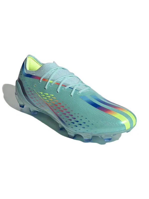 Кроссовки x speedportal.1 ag 'al rihla pack clear aqua' Adidas — изображение 3 из 4, синий/красный
