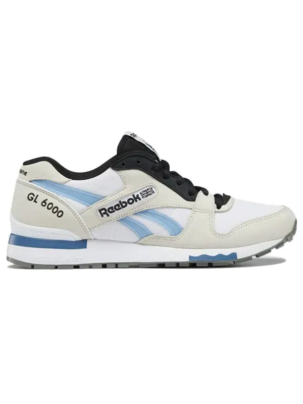 Кроссовки eightyone x gl 6000 retro wear-resistant shoes/sneakers white blue Reebok — изображение 2 из 4, белый/синий