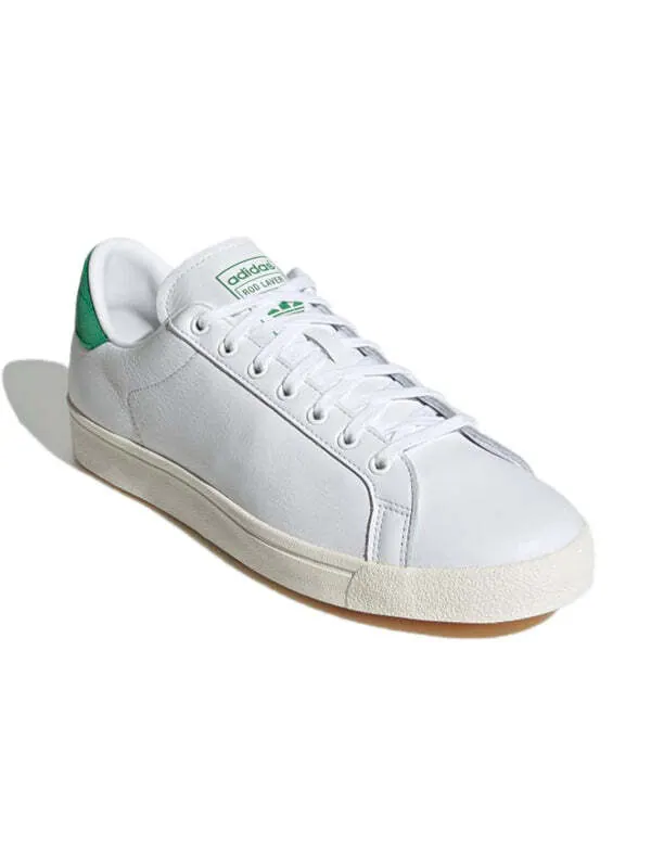 Кроссовки оригинальные rod laver shoes Adidas — изображение 3 из 4, белый/зеленый
