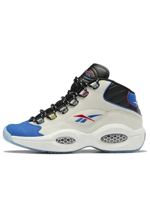 Кроссовки question mid 'answer to no one' Reebok — изображение 1 из 4, черный/синий