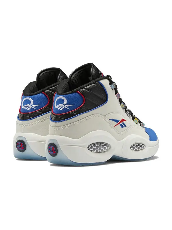 Кроссовки question mid 'answer to no one' Reebok — изображение 4 из 4, черный/синий