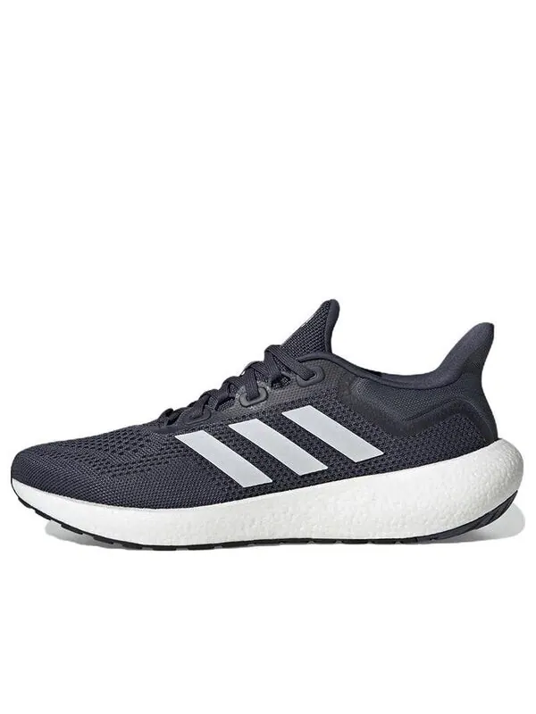 Кроссовки pureboost 22 shoes 'shadow navy' Adidas — изображение 1 из 4, темно-синий/белый/черный