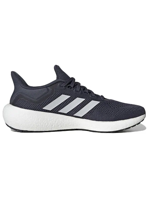 Кроссовки pureboost 22 shoes 'shadow navy' Adidas — изображение 2 из 4, темно-синий/белый/черный