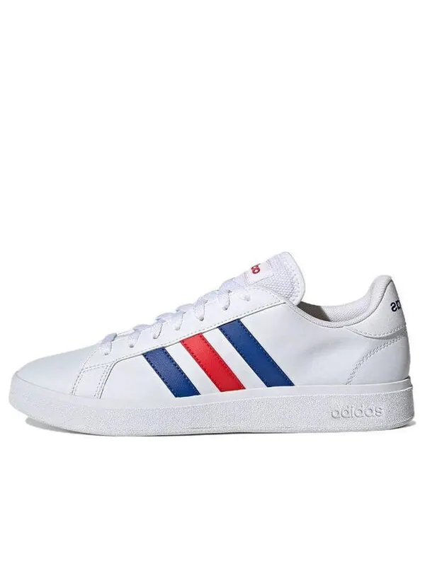 Кроссовки neo grand court Adidas — изображение 1 из 4, белый/красный/синий