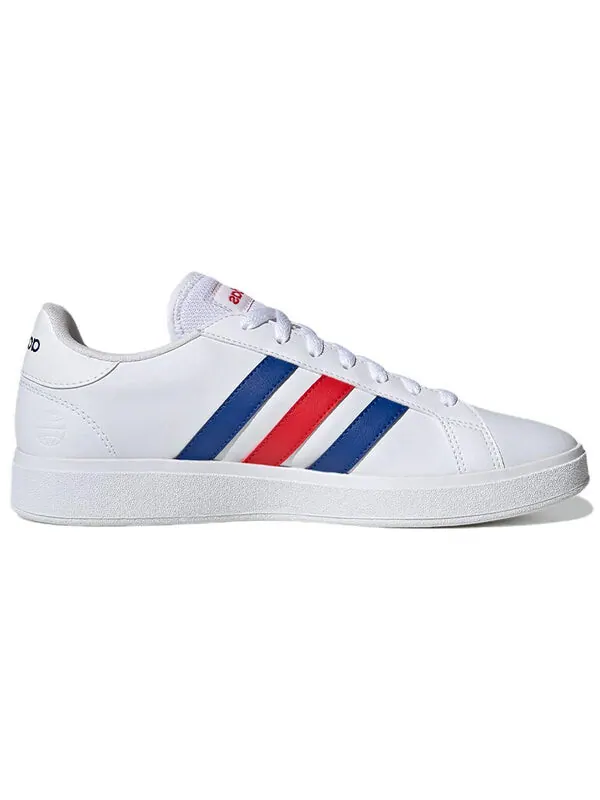 Кроссовки neo grand court Adidas — изображение 2 из 4, белый/красный/синий
