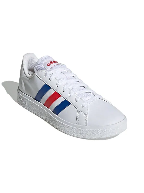 Кроссовки neo grand court Adidas — изображение 3 из 4, белый/красный/синий