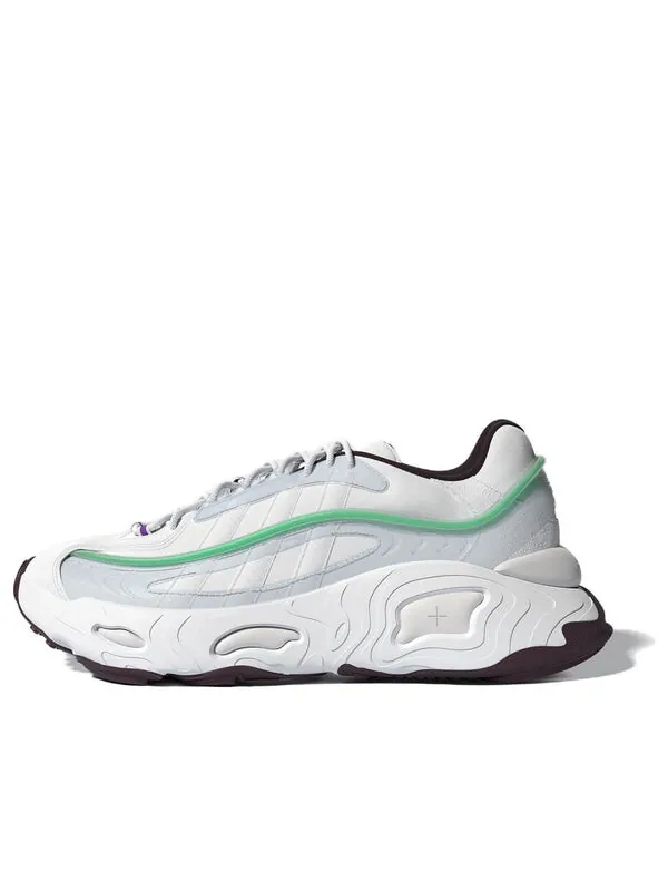 Кроссовки оригиналы oznova Adidas — изображение 1 из 4, белый//серый