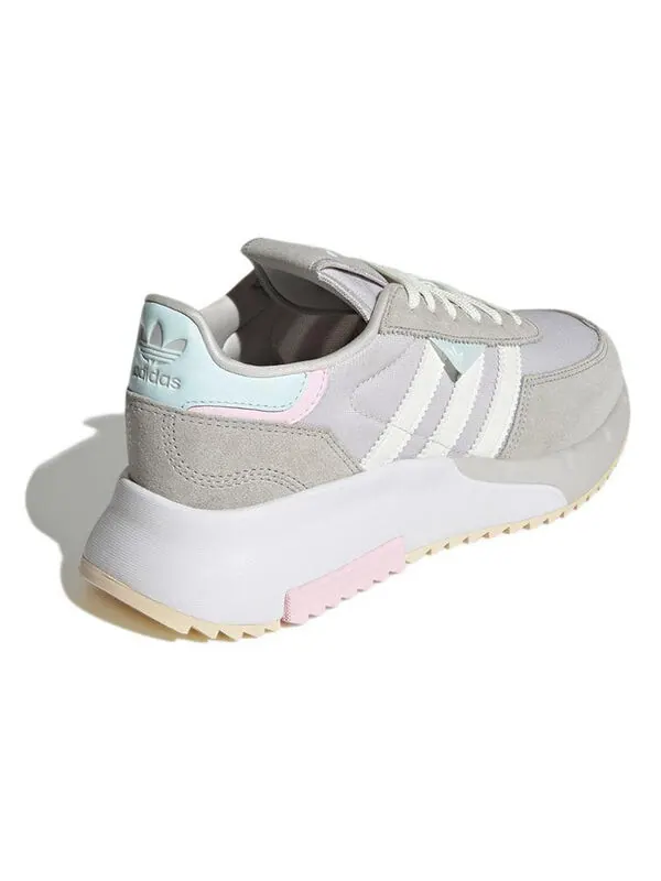 Кроссовки ретро-обувь f2 Adidas — изображение 4 из 4, серый/белый/серый