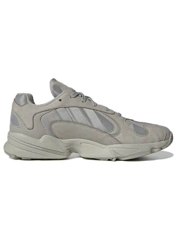 Кроссовки оригинал yung 1 Adidas — изображение 2 из 4, серый