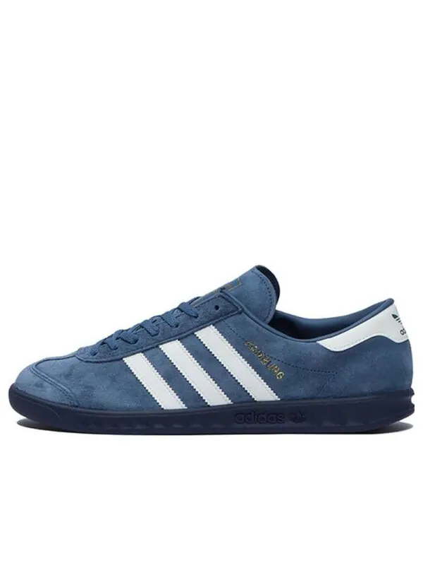 Кроссовки hamburg 'wonder steel' Adidas — изображение 1 из 4, белый