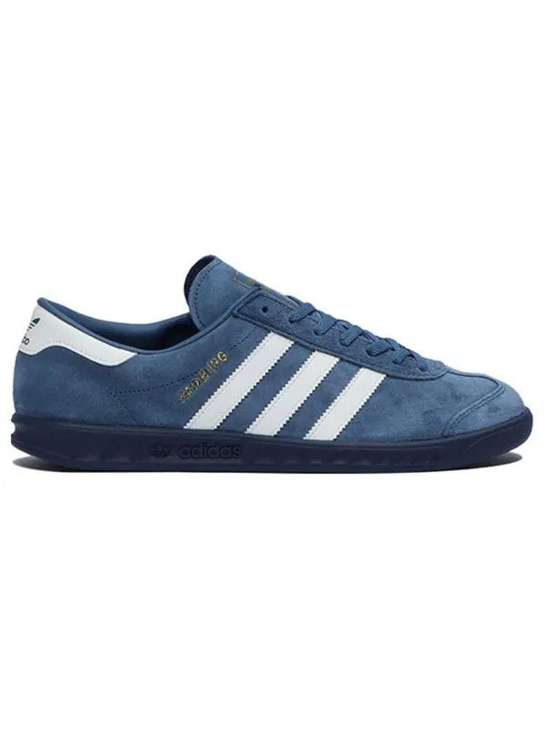 Кроссовки hamburg 'wonder steel' Adidas — изображение 2 из 4, белый