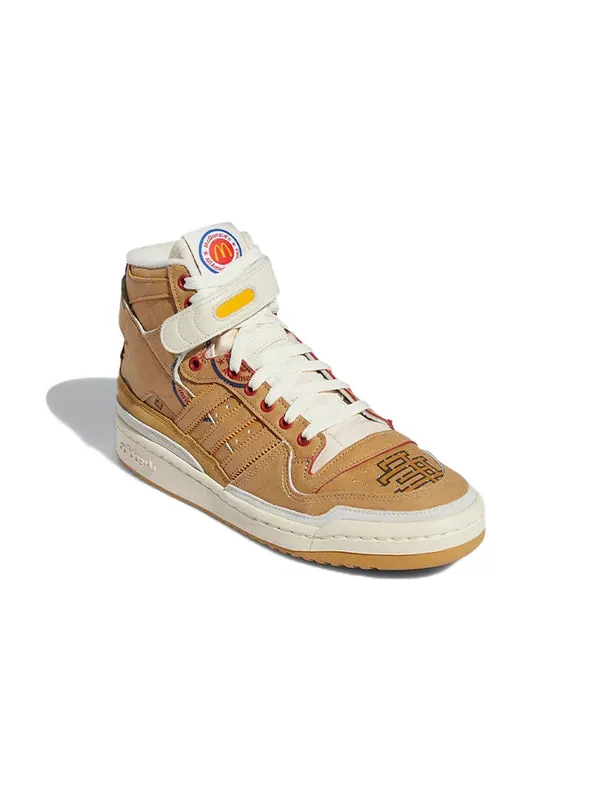 Кроссовки eric emanuel x forum 84 high s all-american - paper bag' Adidas — изображение 3 из 4, коричневый