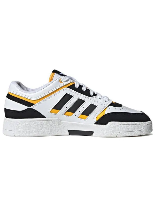Кроссовки оригиналы drop step low Adidas — изображение 2 из 4, белый/черный/желтый