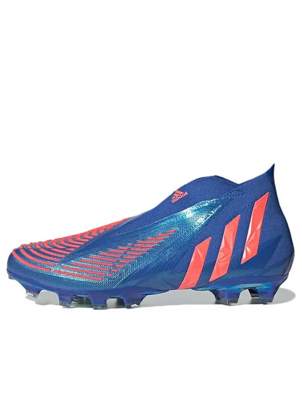Кроссовки predator edge+ ag 'hi-res blue turbo' Adidas — изображение 1 из 4, синий/оранжевый