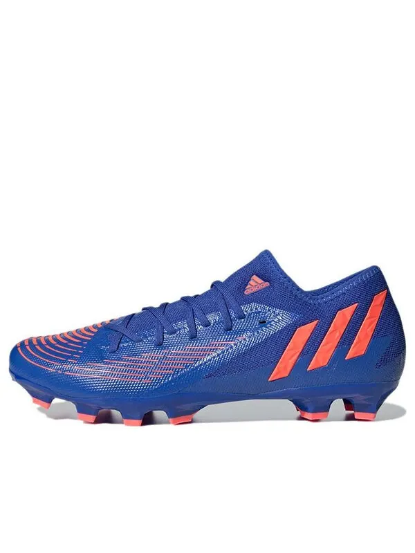 Кроссовки Predator Edge.3 низкий мг Adidas — изображение 1 из 4, синий/красный