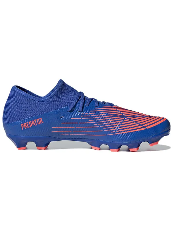 Кроссовки Predator Edge.3 низкий мг Adidas — изображение 2 из 4, синий/красный
