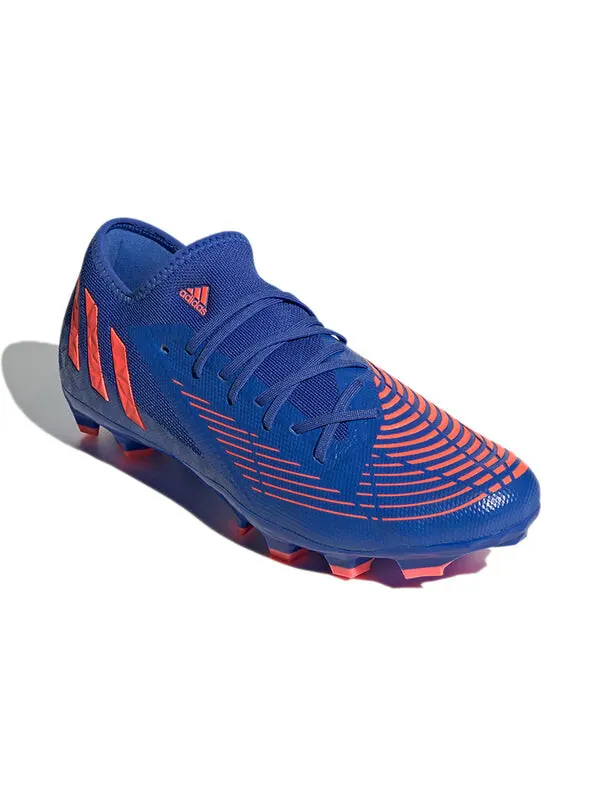 Кроссовки Predator Edge.3 низкий мг Adidas — изображение 3 из 4, синий/красный