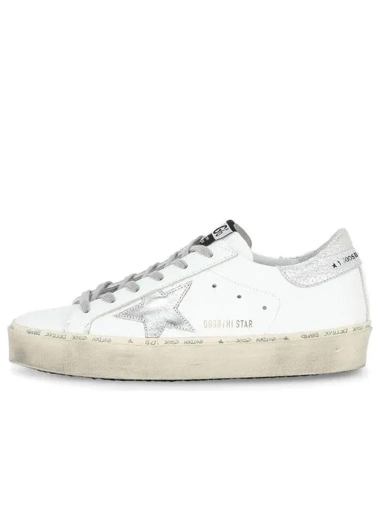 Кроссовки Golden Goose Hi Star 'White Silver' GWF00118-F000329-80185 — изображение 1 из 6, белый
