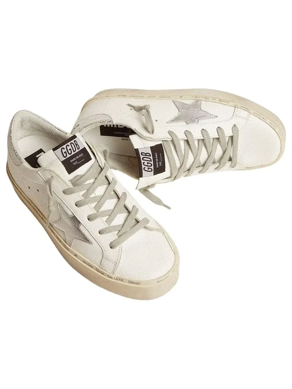 Кроссовки Golden Goose Hi Star 'White Silver' GWF00118-F000329-80185 — изображение 3 из 6, белый