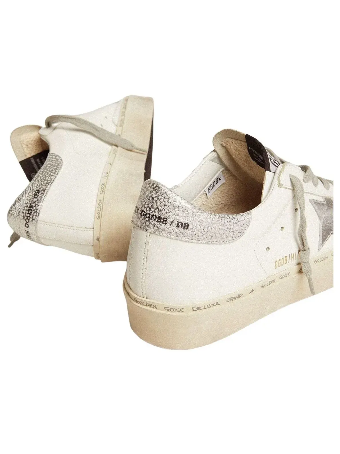 Кроссовки Golden Goose Hi Star 'White Silver' GWF00118-F000329-80185 — изображение 5 из 6, белый