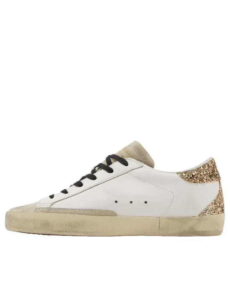 Кроссовки Golden Goose Super-Star 'White Silver Gold Black' GWF00102-F005358-82532 — изображение 1 из 7, белый