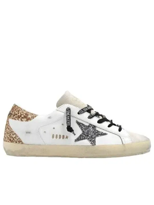 Кроссовки Golden Goose Super-Star 'White Silver Gold Black' GWF00102-F005358-82532 — изображение 2 из 7, белый