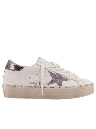 Кроссовки Golden Goose Hi Star 'White Grey Lillac' GWF00118-F007865-12352 — изображение 2 из 6, белый
