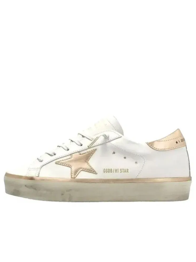 Кроссовки Golden Goose Hi Star 'White Taupe Gold' GWF00118-F008128-10961 — изображение 1 из 6, белый
