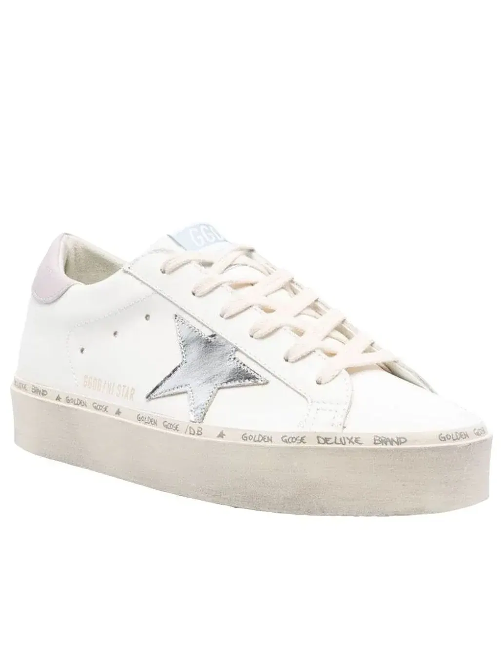 Кроссовки Golden Goose Hi Star 'White Silver Lilac' GWF00118-F006845-10527 — изображение 3 из 7, белый