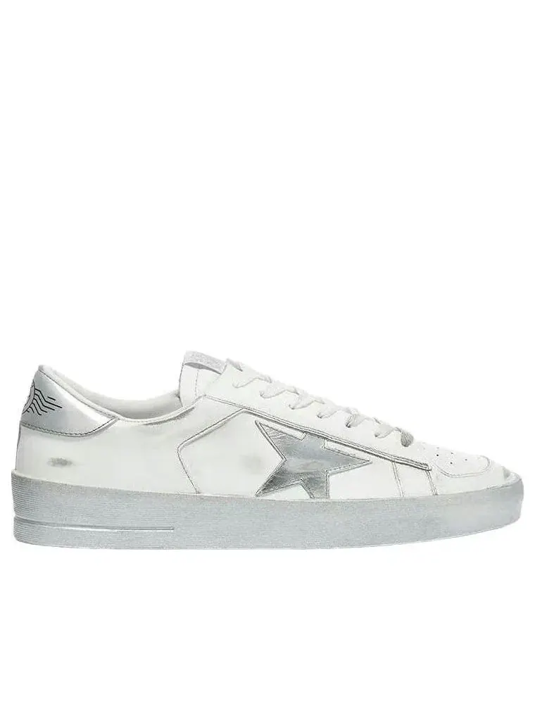 Кроссовки Golden Goose Stardan 'White Silver-Tone' GWF00128-F002187-80185 — изображение 2 из 5, белый
