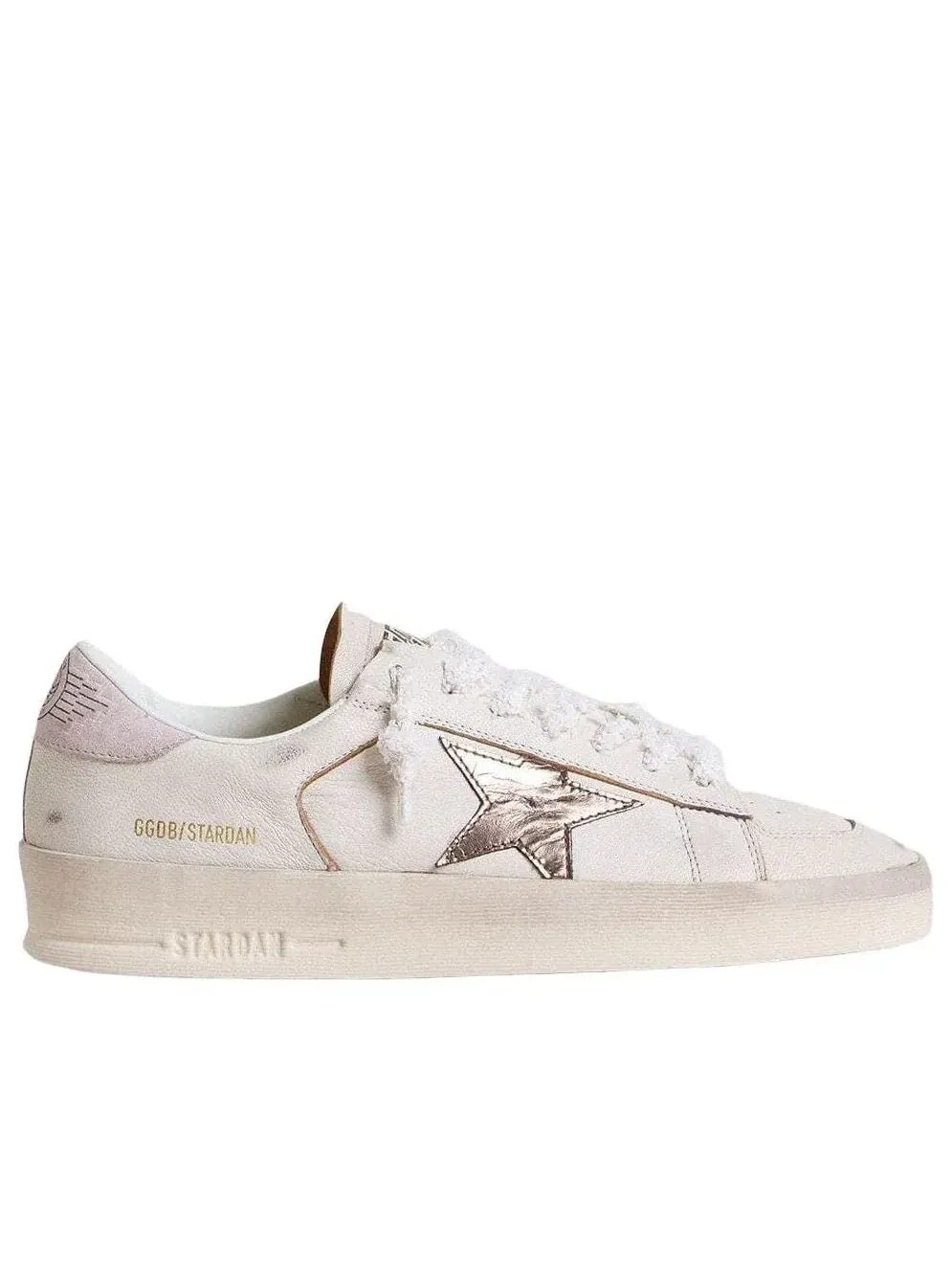 Кроссовки Golden Goose Stardan 'White Metallic Silver' GWF00128-F007276-82942 — изображение 2 из 5, белый