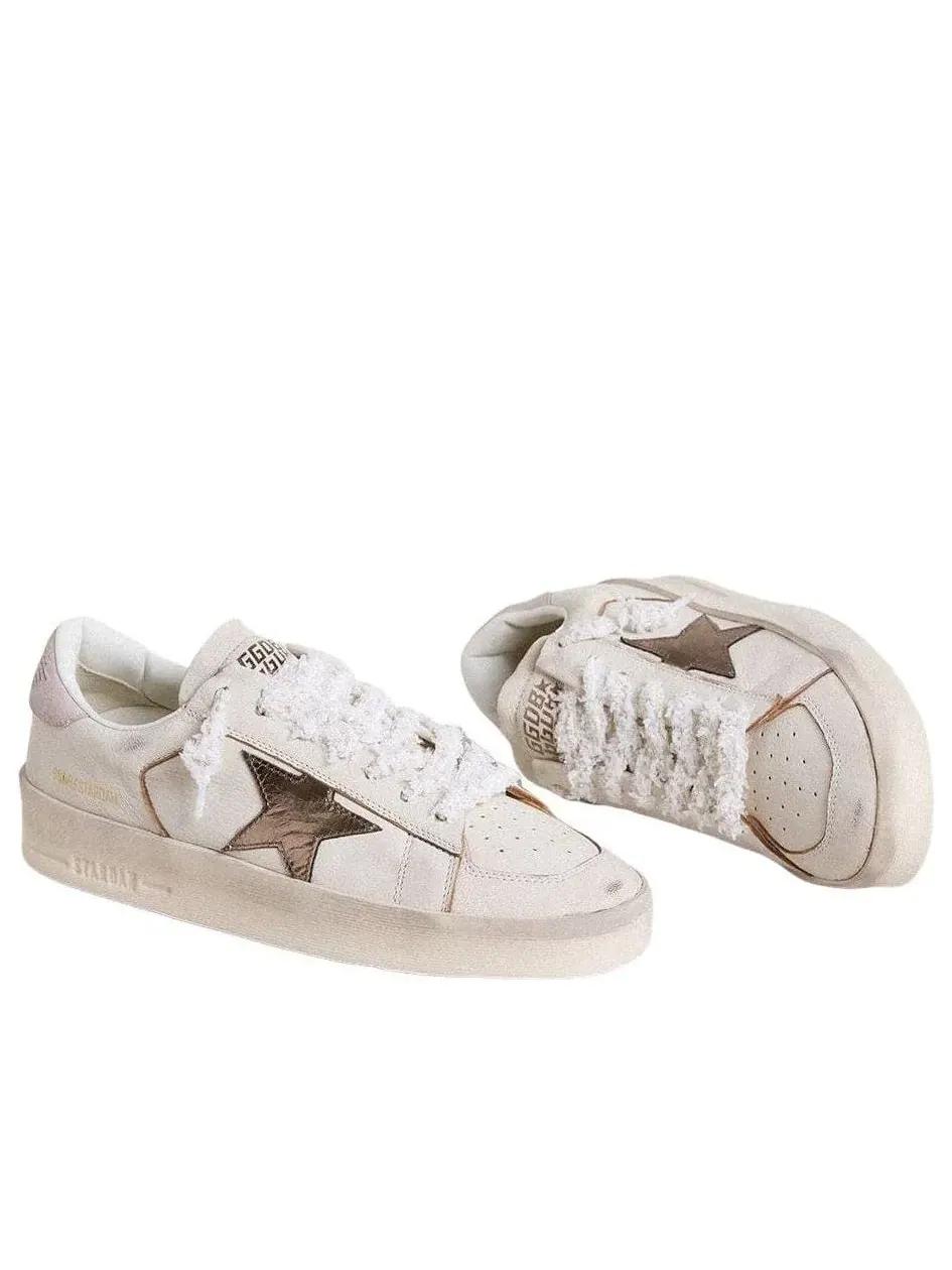 Кроссовки Golden Goose Stardan 'White Metallic Silver' GWF00128-F007276-82942 — изображение 3 из 5, белый