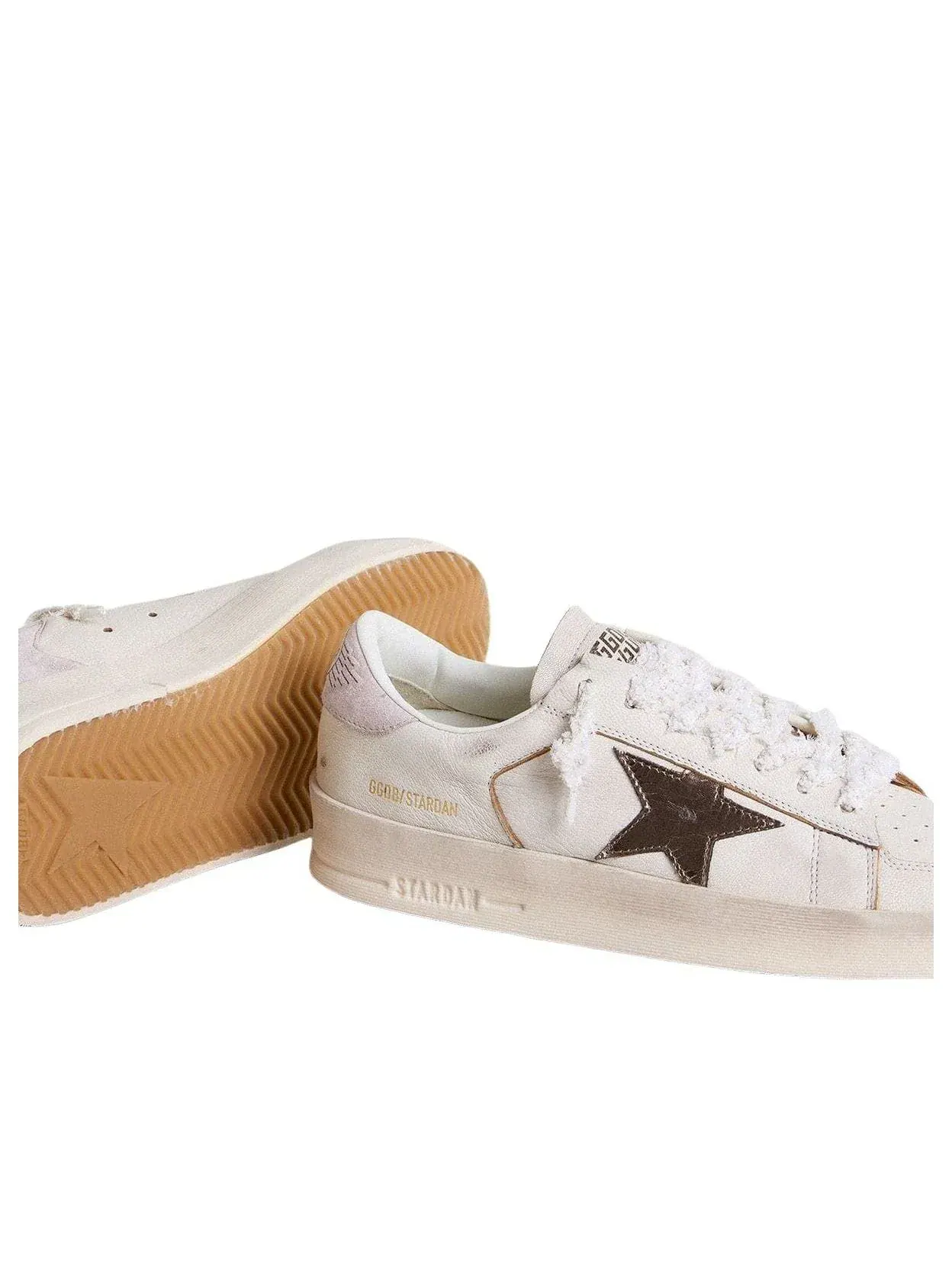 Кроссовки Golden Goose Stardan 'White Metallic Silver' GWF00128-F007276-82942 — изображение 5 из 5, белый