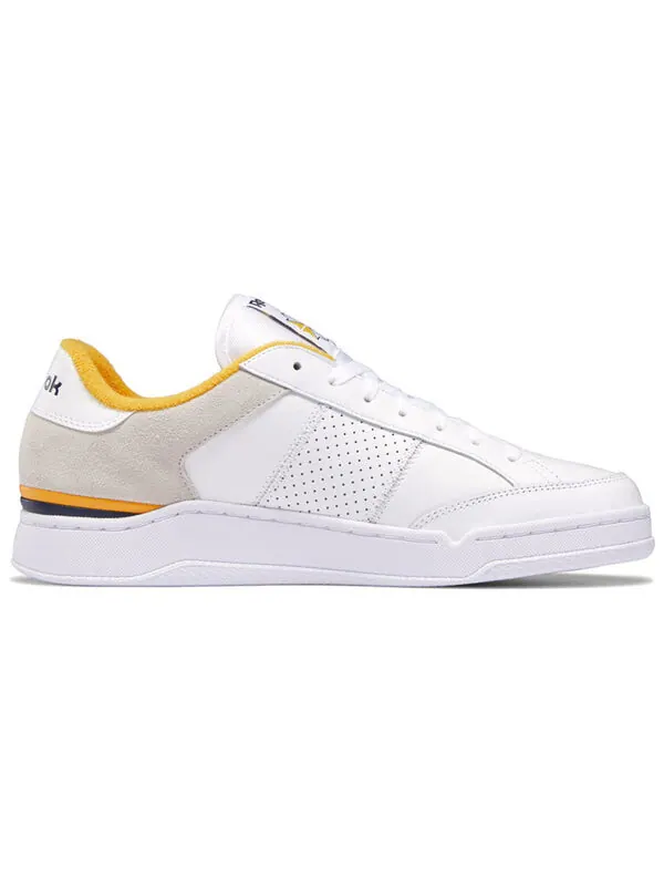 Кроссовки ad court 'white gray yellow' Reebok — изображение 2 из 4, желтый