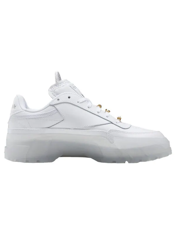 Кроссовки cardi b x club c 'triple white' Reebok — изображение 2 из 4, белый/белый/белый