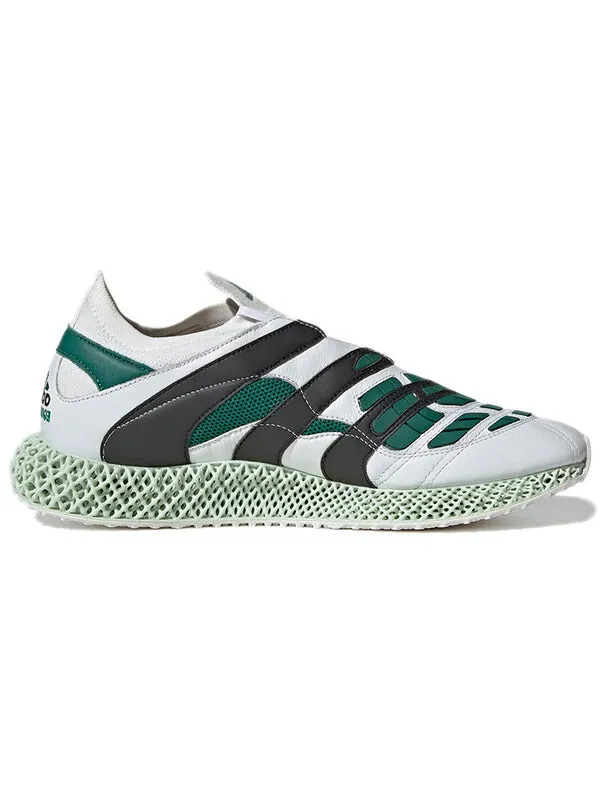 Кроссовки хищник-акселератор 4d eqt Adidas — изображение 2 из 4, белый/зеленый/черный