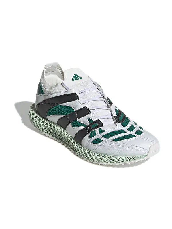 Кроссовки хищник-акселератор 4d eqt Adidas — изображение 3 из 4, белый/зеленый/черный