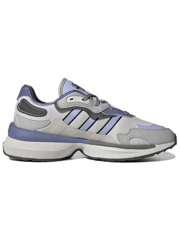 Кроссовки (WMNS) adidas Zentic 'Grey Violet Tone' — изображение 2 из 4, серый/фиолетовый