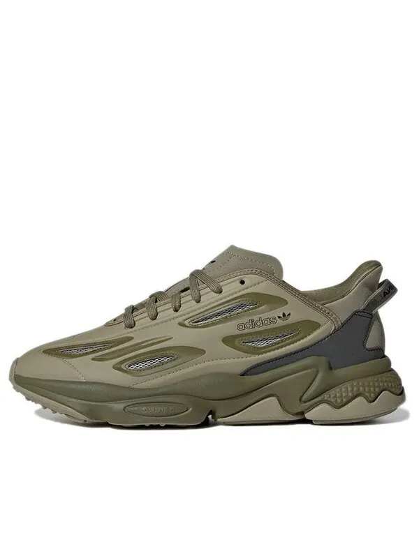 Кроссовки оригиналы ozweego celox Adidas — изображение 1 из 4, зеленый