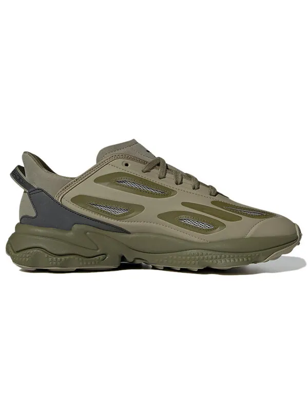 Кроссовки оригиналы ozweego celox Adidas — изображение 2 из 4, зеленый